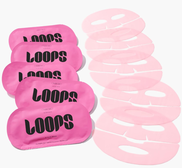 LOOPS DOUBLE TAKE - Glow Korean Hydrogel Face Masks