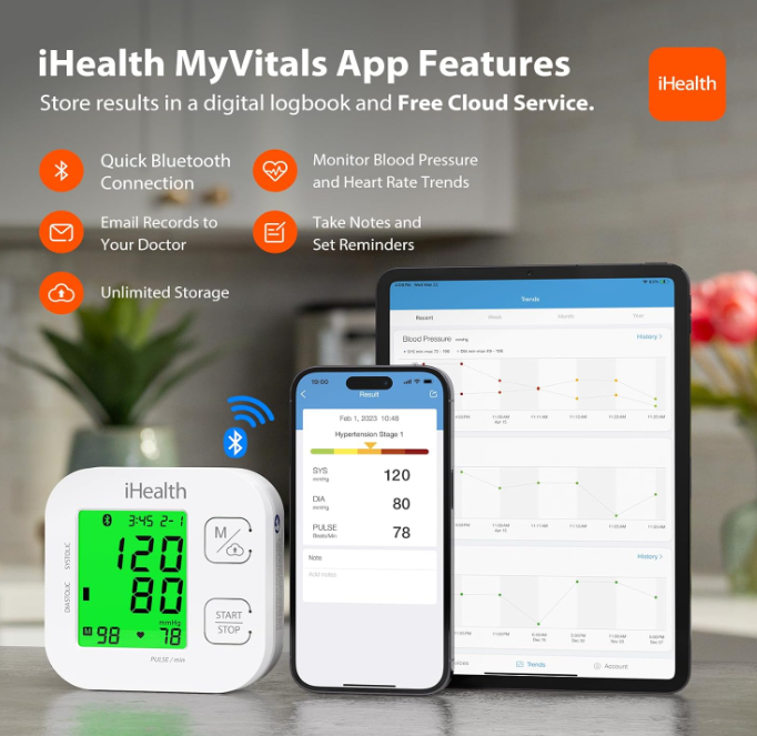 iHealth Blood Pressure Monitor