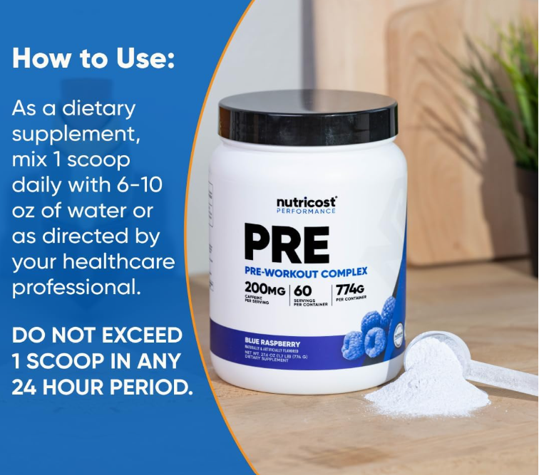Nutricost PRE - Pre-Workout Complex