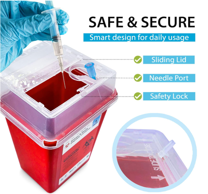 1 Qt. Sharps Container