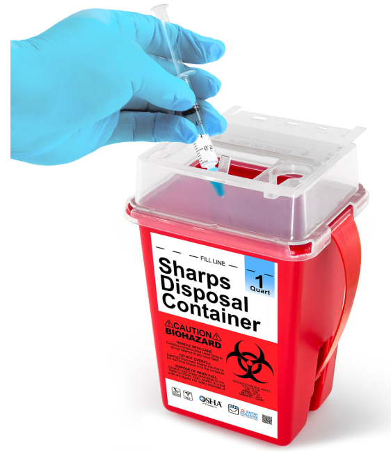 1 Qt. Sharps Container